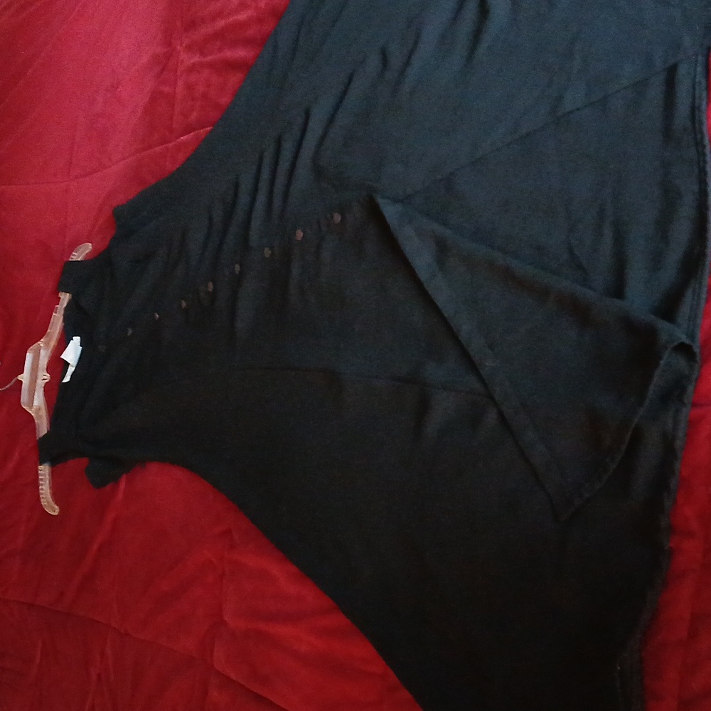 Jones New York Black Asymmetrical Dress